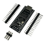 Atmega168/328 Welding Development Board Nano V3 Micro Development Board CH340 Microcontroller Board with PIN Headers for Arduino