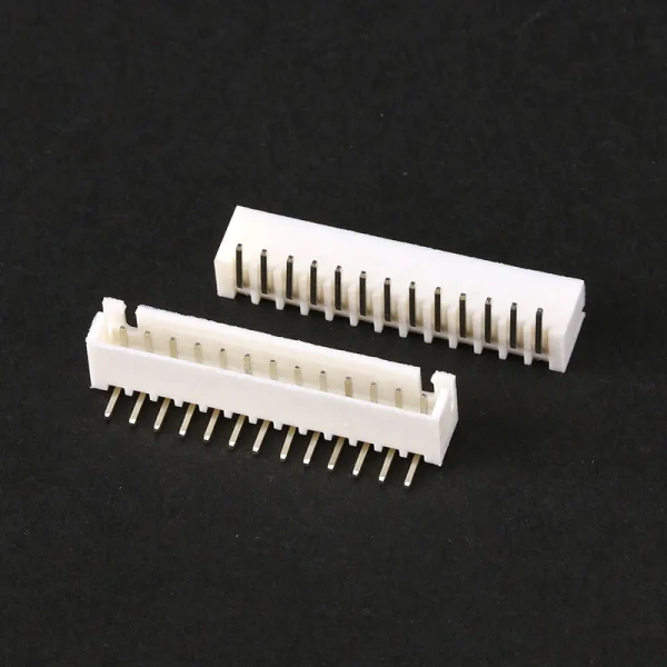 2.54mm Pitch  XH2.54 Curved needle Pin Header Connector 2P 3P 4P 5P 6P 7P 8P 9P 10P 12-16Pin Right Angle Socket XH For PCB