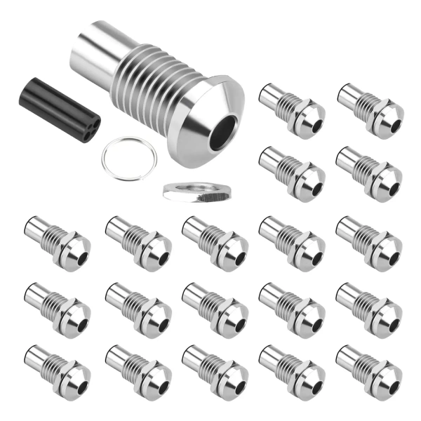 5MM LED Holder LED Mount LED Lamp Bezel Round Copper Chrome Plated Emitting Diode LED Bezel Holder