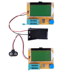 LCR-T4 ESR Meter Transistor Tester High Precision Diode Triode Capacitor Resistor Test Meter Multifunction MOS PNP NPN LCR