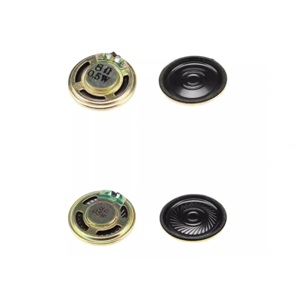8R 0.5W Horn Loud Speaker Buzzer Ringer 20mm 23mm 28mm 30mm 40mm 50mm 8 ohm 0.5W Small loudspeaker