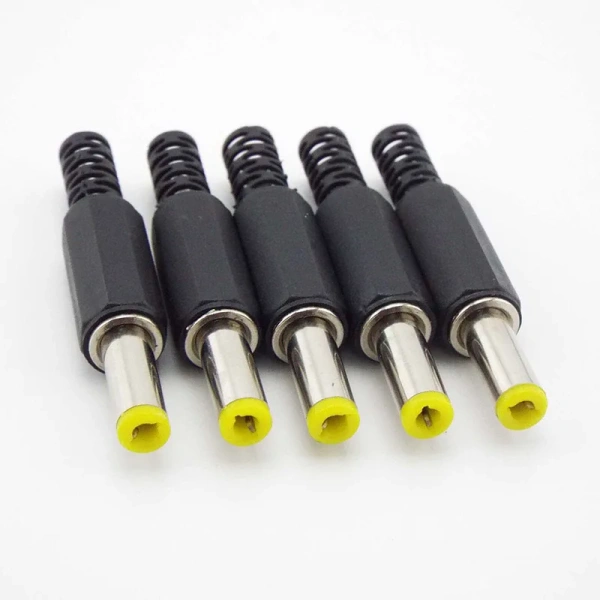 DC Male Jack Power Plug Connector Adapter 3.5x1.35mm 4.0x1.7mm 4.8x1.7mm 5.5mmx2.1mm Male Power Plug Socket Adaptor audio CCTV P