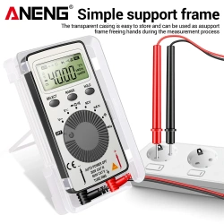 ANENG AN101 Mini Digital Multimeter 1999 Counts Professional AC/DC Voltage Tester Automotive Current Tester Electrician Tools