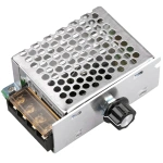 4000W Thyristor Governor with Fuse Case AC 220V Temperature Regulating Module High Power for Adjusting Dimming Speed Temperature
