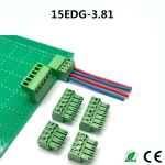 2.54mm 5.08mm pitch 15EDG KF2EDG 3.5mm 3.81mm PCB Screw Terminal Block 2-12Pin Male Plug Female Socket Pin Header Wire Connector