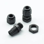 IP68 PG7 PG9 PG11 PG13.5 PG16 for 3-6.5mm-14mm Wire Cable CE Waterproof Nylon Plastic Cable Gland Connector