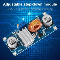 XL4015E 5A 4-38V DIY Adjustable Regulated Power Supply 12V To 3.3V/5V Adjustable Step-Down Module 36V To 12V 24V To 5V/12V