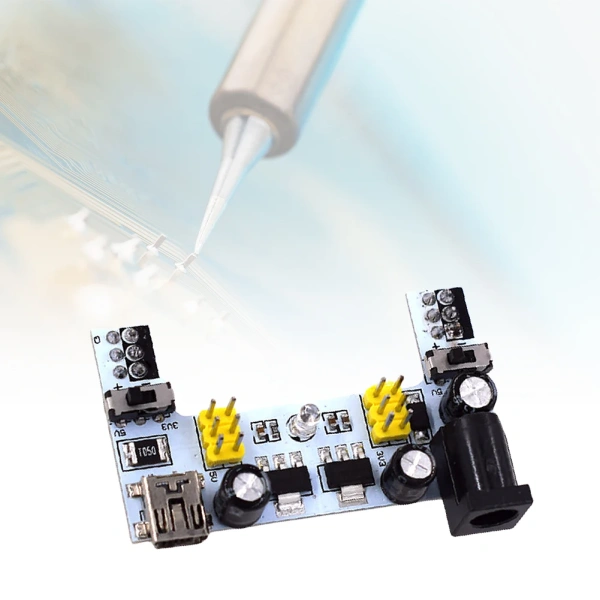 MB102 Mini USB 2 Channel Board DC 5/3.3 V Mini USB Breadboard Breadboard Power Supply Module Fit for Arduino Bread Board
