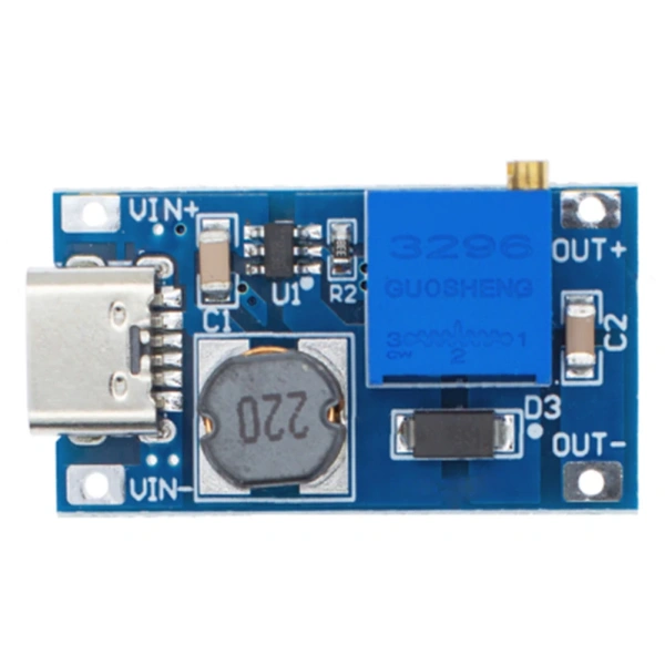 DC-DC Step-up Module Adjustable 2/24V Boost To 5/9/12/28V Boost Regulator DC-DC Step Up Converter Booster MAX Output 28V 2A