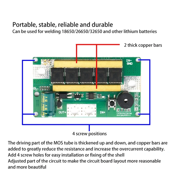DIY Lithium Battery Spot Welder