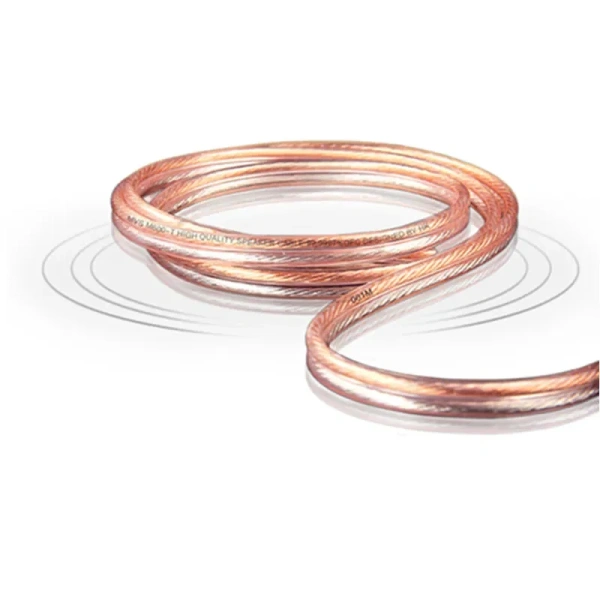 High-Fidelity Oxygen-Free Copper Speaker Cable