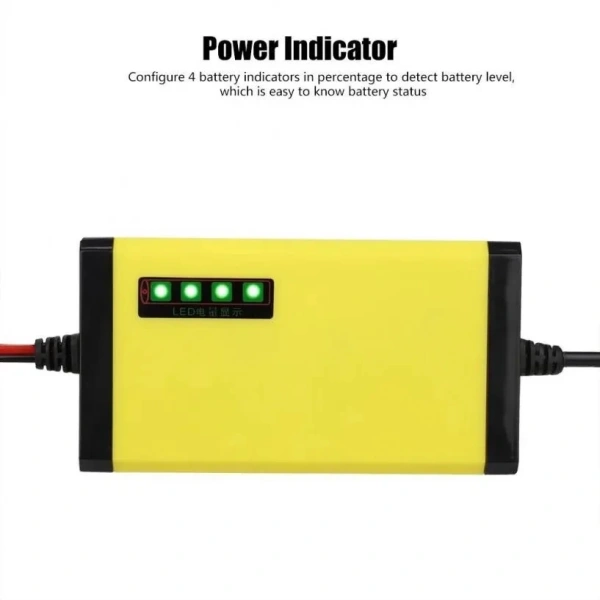 Intelligent Battery Charger lead acid 12v 2A