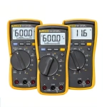 Fluke 115/116/117 digital multimeter, non-contact AC/DC millivolt, voltage, current, resistance, diode detection tools