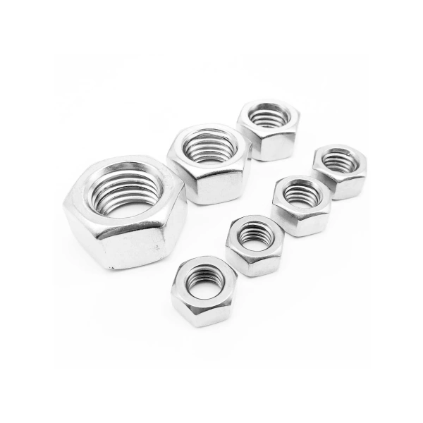 M1 M1.2 M1.4 M1.6 M2 M2.5 M3 M3.5 M4 M5 M6 M8 M10 M12 M16 M20 M24 DIN934 304 Stainless Steel Hex Hexagon Nut