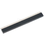 1.27mm 1*40 2*40 2x50 Pin Header Male Pitch Male Single/Double Row Pin Header Strip Gold Plated Copper Connector