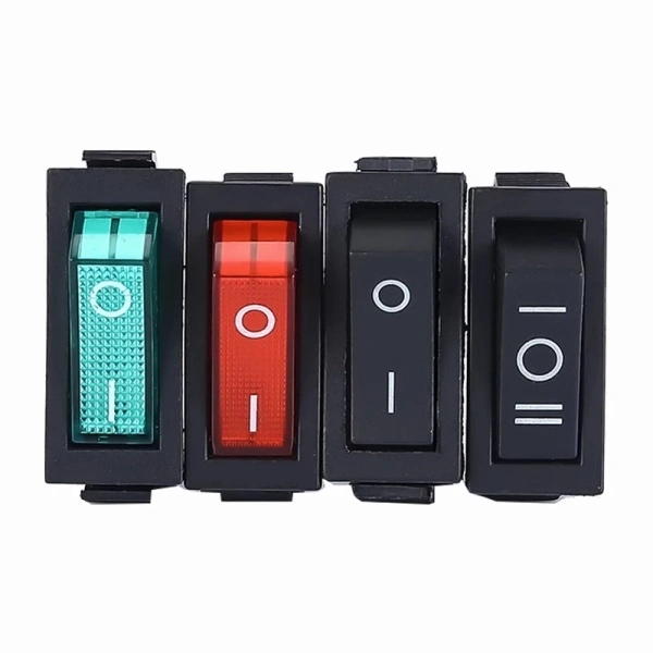 KCD3 Rocker Switch ON-OFF ON-OFF-ON 2 Position 3Pins Electrical equipment With Light Power Switch 16A 250V / 20A 125V AC