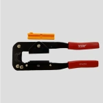 Multi-Purpose Crimp Tool 214 for Adventure Camping Climbing IDC Crimp Tool for Flat Ribbon Cable High Hardness Durable