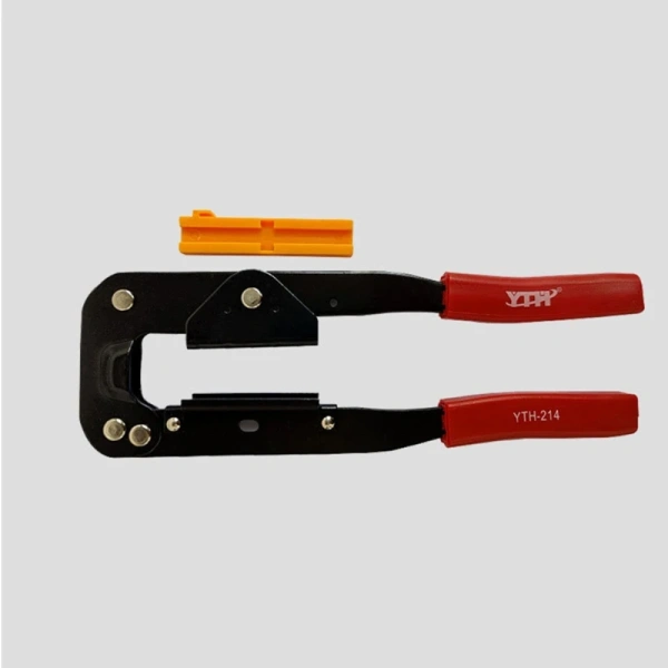 Multi-Purpose Crimp Tool 214 for Adventure Camping Climbing IDC Crimp Tool for Flat Ribbon Cable High Hardness Durable