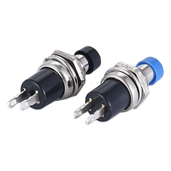 7MM,Mini Round Momentary Push Button Switch Press The Self-Reset,Normally Open 1NO,Normally Closed 1NC,Micro Switchs