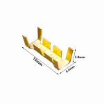 453 /453C U-shaped terminal tab cold inserts terminal wire connector terminales electricos small teeth terminal 0.3-4.0mm²