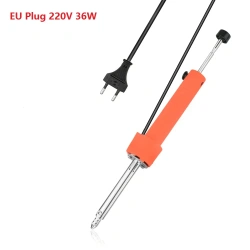 Electrothermal Vacuum Solder Sucker 36W 220V High Power EU Durable Desoldering Pump Soldering Iron Pen Dual Purpose Repair Tool