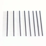 2.54mm Pitch 2p 3p 4p 5p 6p 8p 10p 15p 30p 40p Single Row Male Connector PCB Board Pin Header Long 13/15/17/19/21/25mm