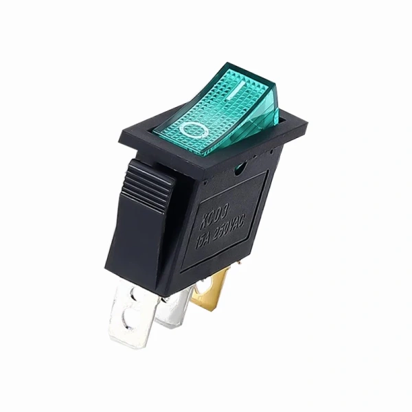 KCD3 Rocker Switch ON-OFF ON-OFF-ON 2 Position 3Pins Electrical equipment With Light Power Switch 16A 250V / 20A 125V AC