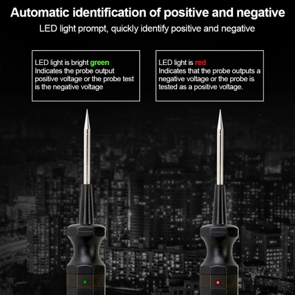 DUOYI DY18 Car Circuit Tester Power Probe Automotive Diagnostic Tool 12V 24V Electrical Current Track Locate Short Circuits