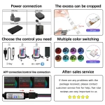 LED Light Strip USB 5V5050 RGB LED Strip Light TV backlight Multi Color
