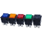 30A 250V AC High Current,ON/OFF,Special for Eelding Machine,KCD4,Sterling Silver Point,Rocker Power Button Switches