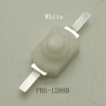 Flashlight Button 5V 1A Power ON-OFF Latching Press Locking PBS Button 12mm*8mm (12mmx8mm) DC 30V 1A Plastic Button