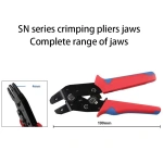 Crimping Tool Pliers Crimp Jaw Set,4mm Slot Jaws/2546B/2549 used for Crimping Terminals