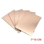 FR4 PCB 5x7 7x10 10x15 15x20 20x30 cm Single Side Copper Clad plate DIY PCB Kit Laminate Circuit Board For Arduino