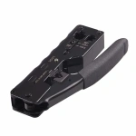 EZ-Type RJ45 Network Crimper - Crimp/Cut LAN CAT8/7/6A/6/5E (STP/UTP/With Tail Clip) & RJ11/12 TEL Modular Cable (AM-718)