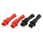 Circuit Tester Metal Crocodile Clip Multimeter Probe Circuit Multimeter Plug Plug Rubber Insulation Test Voltage