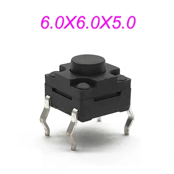 Sealed Waterproof 6x6mm H=4.3/4.5/5/5.5/6/6.5/7/8/9/10/11~15MM 4Pin DIP Key Button Momentary Tact Button Switch 4Pin DIP