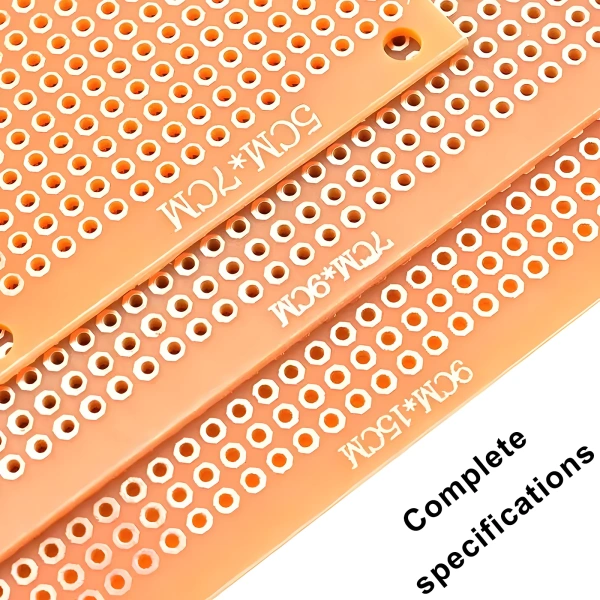 Prototype Paper PCB Universal Board Single Sided Matrix Circuit Boards DIY Experiment 5x7 7x9 9x15 12x18 13x25 15x18