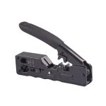 EZ-Type RJ45 Network Crimper - Crimp/Cut LAN CAT8/7/6A/6/5E (STP/UTP/With Tail Clip) & RJ11/12 TEL Modular Cable (AM-718)