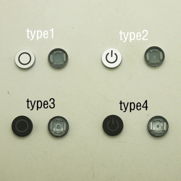 6X6X7.2mm Momentary Tact Button LED 3V Adding Caps H=8.2mm 6Pin DIP Tactical Keyboard Mini Push Button Press Button