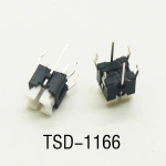 6X6X7.2mm Momentary Tact Button LED 3V Adding Caps H=8.2mm 6Pin DIP Tactical Keyboard Mini Push Button Press Button