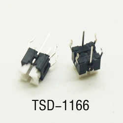 6X6X7.2mm Momentary Tact Button LED 3V Adding Caps H=8.2mm 6Pin DIP Tactical Keyboard Mini Push Button Press Button