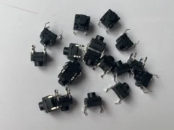 Sealed Waterproof 6x6mm H=4.3/4.5/5/5.5/6/6.5/7/8/9/10/11~15MM 4Pin DIP Key Button Momentary Tact Button Switch 4Pin DIP
