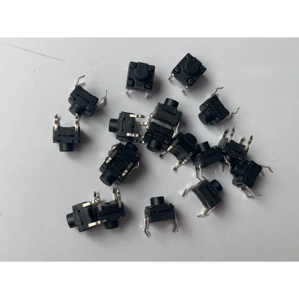 Sealed Waterproof 6x6mm H=4.3/4.5/5/5.5/6/6.5/7/8/9/10/11~15MM 4Pin DIP Key Button Momentary Tact Button Switch 4Pin DIP