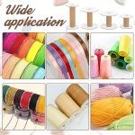 Empty Paper Thread Spools, Wire Weaving Bobbins Paper Sewing Spools Removable Empty Wire Spools