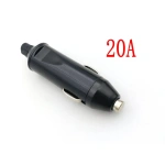 Car Power Cigarette Plug 3A/10A/15A/20A Fuse Led Charger Cable adapter
