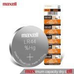 Maxell LR44 Alkaline Button Cell Battery