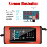 Smart Pulse Repair Battery Charger 6V 12V