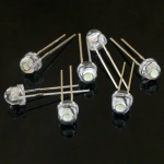 12v 5v 5mm Led Straw Hat Super Bright White Red Blue Green Indicator Light Emitting Diode Epistar Chip Built-in Resistanc