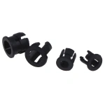 Black Plastic 3mm 5mm Lamp LED Diode Holder Black Clip Bezel Socket Mount Wholesale Wholesale