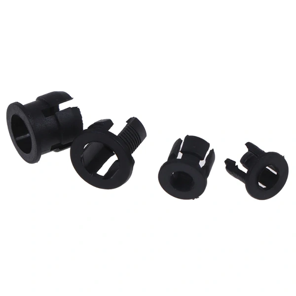 Black Plastic 3mm 5mm Lamp LED Diode Holder Black Clip Bezel Socket Mount Wholesale Wholesale